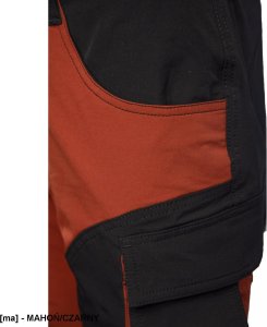 Polstar tAISP - TRAIL SPODNIE DO PASA STAL/CZARNY 280 g/m2 230 g/m2 staliowy 25 51