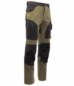 Polstar tAISP - TRAIL SPODNIE DO PASA STAL/CZARNY, 280 g/m2, 230 g/m2 - stalowy 24 18