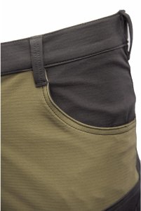 Polstar tAISP - TRAIL SPODNIE DO PASA STAL/CZARNY, 280 g/m2, 230 g/m2 - stalowy 24 22