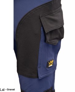 Polstar tAISP - TRAIL SPODNIE DO PASA STAL/CZARNY, 280 g/m2, 230 g/m2 - stalowy 24 31