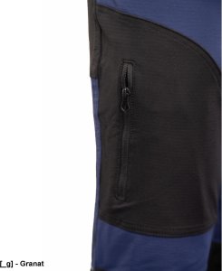 Polstar tAISP - TRAIL SPODNIE DO PASA STAL/CZARNY, 280 g/m2, 230 g/m2 - stalowy 24 32