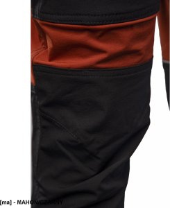 Polstar tAISP - TRAIL SPODNIE DO PASA STAL/CZARNY, 280 g/m2, 230 g/m2 - stalowy 24 49