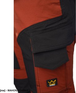 Polstar tAISP - TRAIL SPODNIE DO PASA STAL/CZARNY, 280 g/m2, 230 g/m2 - stalowy 24 53