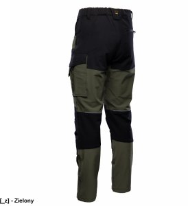 Polstar tAISP - TRAIL SPODNIE DO PASA STAL/CZARNY, 280 g/m2, 230 g/m2 - stalowy 24 61