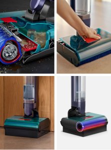 Mop elektryczny Dyson Dyson Clean + Wash Hygiene Elektryczna miotła Bateria Suchy i Mokry Bez worka Niebieski, Miedziany 6