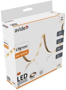 Taśma LED Avide Avide ALBED5V-SEN-3W-S lampki taśmowe led Taśma led uniwersalna 1200 mm 3