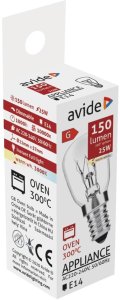 Avide Avide ARAH14WW-25W lampa halogenowa Ciepłe białe E14 G 2