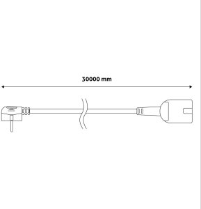 ENTAC Entac ESECG1.5-30 rozgałęziacz 30 m 1 x gniazdo sieciowe Wewnętrzna Pomarańczowy 6