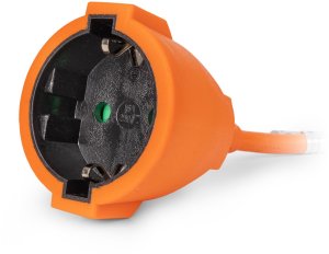 ENTAC Entac ESECG1.5-20 rozgałęziacz 20 m 1 x gniazdo sieciowe Wewnętrzna Pomarańczowy 5