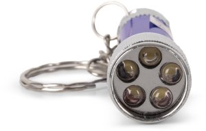 Latarka ENTAC Entac EFL-5LED-KC latarka Niebieski Latarka brelok LED 4