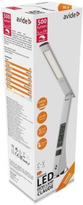 Lampka biurkowa Avide Avide ABLDL-BLC-5W-WH lampa stołowa LED F Biały 3