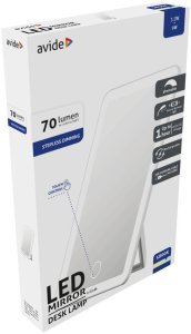 Lusterko kosmetyczne Avide Avide ABLDL-M-3.5W-AE lusterko do makijażu Wolnostojący Prostokątny Biały 2