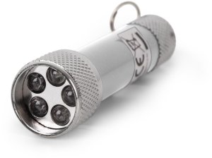 Latarka ENTAC Entac EFL-5LED-KC-S latarka srebrny Latarka brelok LED 3