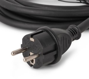 ENTAC Entac ESE1.5G2-5-IP44S rozgałęziacz 5 m 2 x gniazdo sieciowe Zewnętrzna Czarny Zielony 5