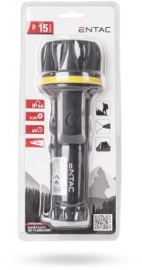 Latarka ENTAC Entac EFL-2D-PL latarka Czarny Latarka ręczna LED 2