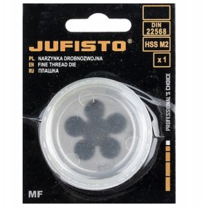 Jufisto JUFISTO Narzynka Drobnozwojna M16x1 5 HSS-M2 Do Gwintów Technicznych 3