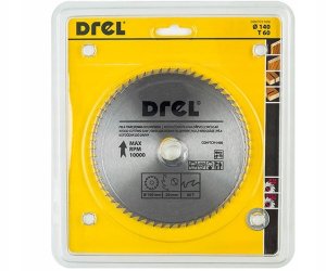 Drel DREL Piła Tarczowa Do Drewna 140mm 24T Do Pilarki Tarczowej 9