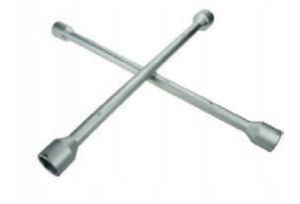 Drel DREL Klucz do kół 17-19-21-23mm krzyżak do śrub samochodowych 5