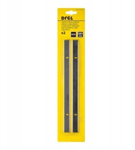 Drel DREL Noże Do Heblarki 261x16.5x1.5mm 2szt Ostrza Do Struga 3