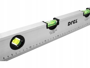 Drel DREL Poziomnica Do Spadków 80cm 5 Libelek Do Instalacji 3