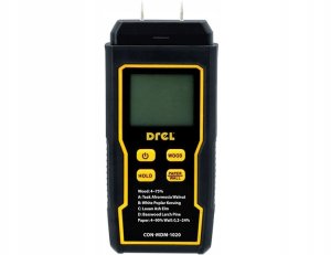 Drel DREL Wilgotnościomierz do drewna ścian papieru miernik wilgoci higrometr 2