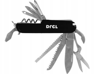 Drel DREL Scyzoryk wielofunkcyjny 13 funkcji multitool turystyczny survival 2