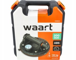 Waart WAART Przyssawka próżniowa 200mm z manometrem chwytak do szyb gresu 10