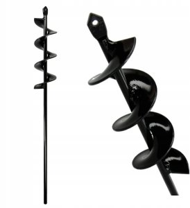 Jufisto JUFISTO świder ogrodowy 40x450mm wiertło do ziemi gleby ogród 2