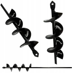 Jufisto JUFISTO świder ogrodowy 40x450mm wiertło do ziemi gleby ogród 4