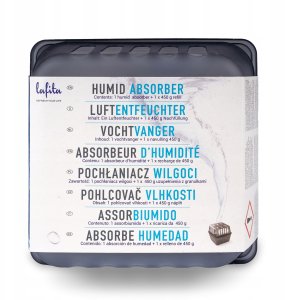 Lafita Pochłaniacz Wilgoci 450g Osuszacz Powietrza Do Domu Samochodu Piwnicy 6