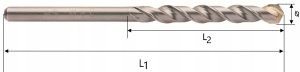 Wiertło Diager DIAGER Wiertło Do Betonu PRO 4x75mm Do Betonu Cegły Precyzja 7