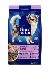 Perfect Fit OptiVital karma sucha- pełnoporcjowa karma dla dorosłych psów FM z  jagnięciną 2,4 kg 3