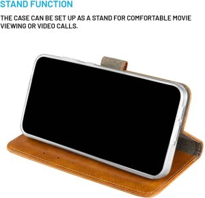 Fixed Etui Opus dla Samsung Galaxy A37 5G brązowe 6