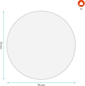 Fixed Podložka FIXED Disc pod uchwyt na deskę rozdzielczą przezroczysta 4