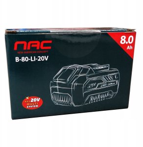 NAC Akumulator B-80-LI-20V NAC (8,0 Ah) 5