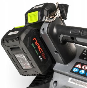 NAC Dmuchawa do liści BB40-2B40-S NAC Akumulatorowa + 2 Akumulatory 4,0 Ah + Ładowarka podwójna 8