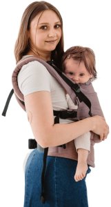 Kavka Nosidełko ergonomiczne Kavka MultiAge Pro: Mocca Ramia Regulowane 3