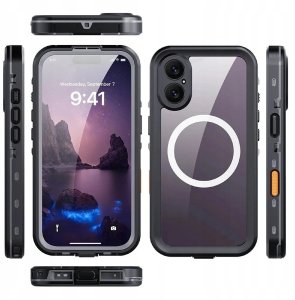 Hello Case Etui Wodoodporne Do Apple iPhone 17 (Do Magsafe, 360, Ochronne, IP68) 3