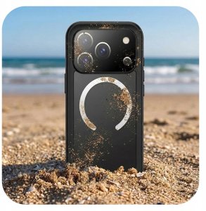 Hello Case Etui Wodoodporne Do Apple iPhone 17 Pro (Do Magsafe, 360, Ochronne, IP68) 2
