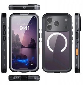 Hello Case Etui Wodoodporne Do Apple iPhone 17 Pro (Do Magsafe, 360, Ochronne, IP68) 3