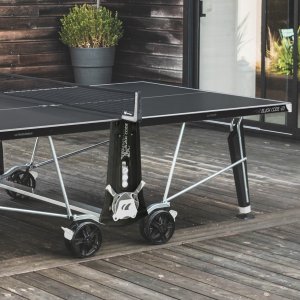 Stół do tenisa stołowego Cornilleau Stół Tenisowy Cornilleau Black Code Outdoor Składany SOFTMAT Szary 11