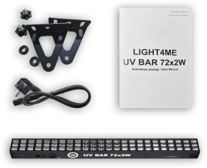LIGHT4ME LIGHT4ME UV BAR 72x2W listwa oświetleniowa UV-A oś 5