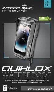Interphone Quiklox – Uniwersalne wodoodporne pouzdro na mobil do 7" 6