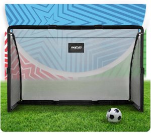 Neo-Sport Duża bramka piłkarska do piłki nożnej 180 x 120 x 60 cm NS-487 8