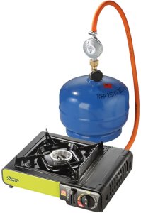 Meva 2w1 Kuchenka turystyczna na kartusz i gaz z butli THUNDER DUAL 4