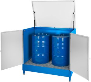 Pro-Line Wanna ociekowa wychwytowa z szafką na 2 beczki 1480x970x1440mm (1033414) 4