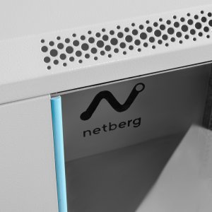 Szafa Netberg SZAFA RACK 19" 15U NETBERG Wisząca 600x600 mm Otwierane Boki 7