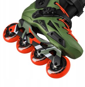 Rolki Nils Extreme NA1601 ŁYŻWOROLKI SLALOMOWE SLAYD ZIELONE ROZM. 46 NILS EXTREME 7