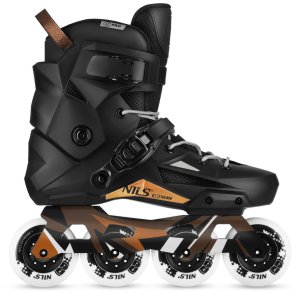 Rolki Nils Extreme NA1601 ŁYŻWOROLKI SLALOMOWE SLAYD CZARNE ROZM. 37 NILS EXTREME 3