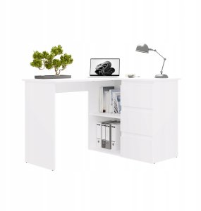 Biurko Nicea Białe 120 cm x 48 cm 6